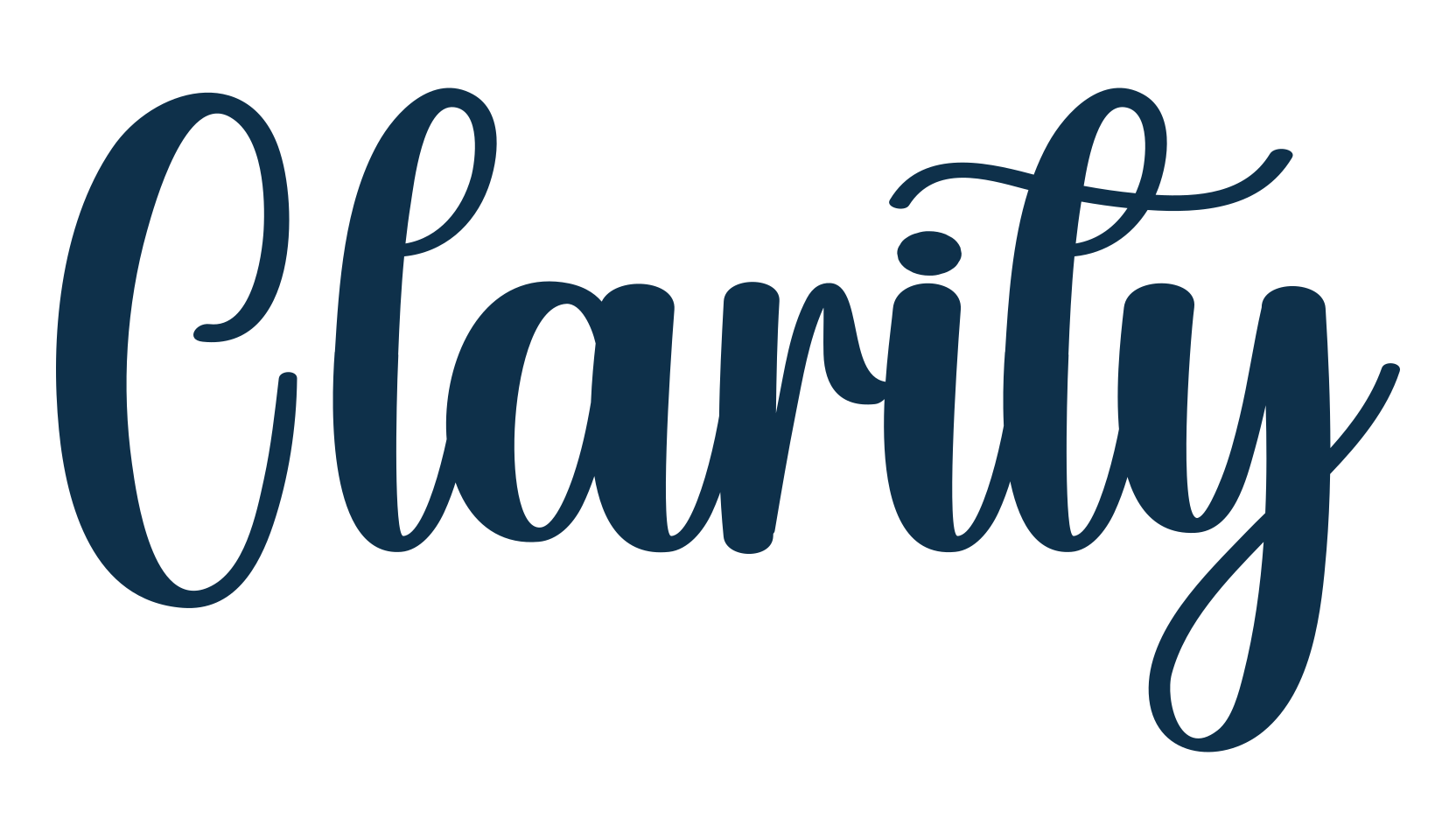 Clarity (clarity-2), various font preview