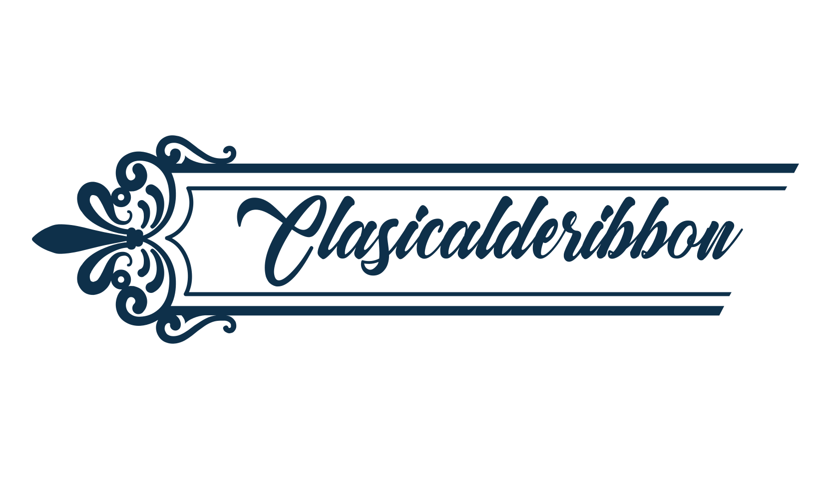 Clasicalderibbon, decorative font preview