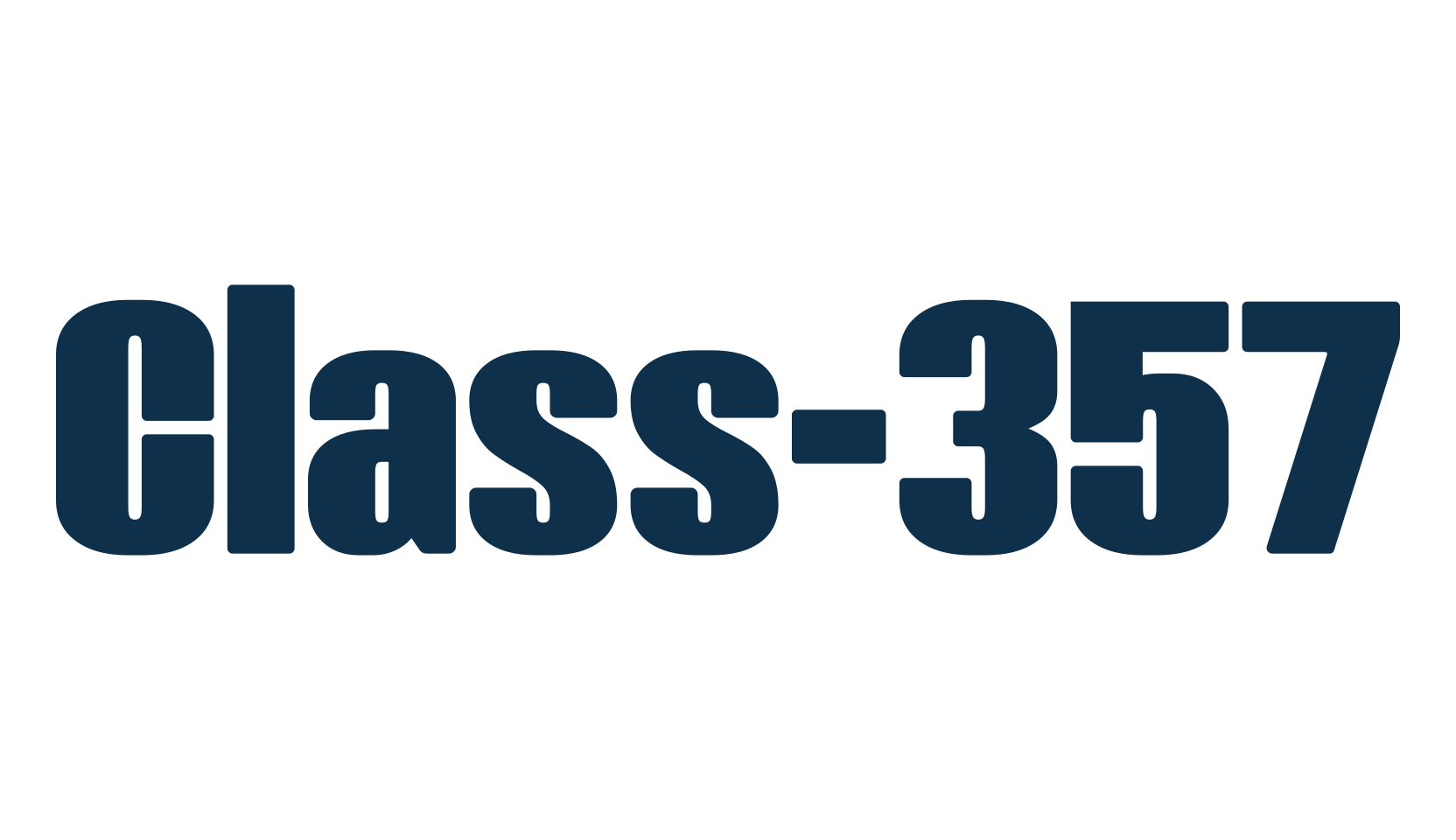 Class-357, basic sans serif font preview