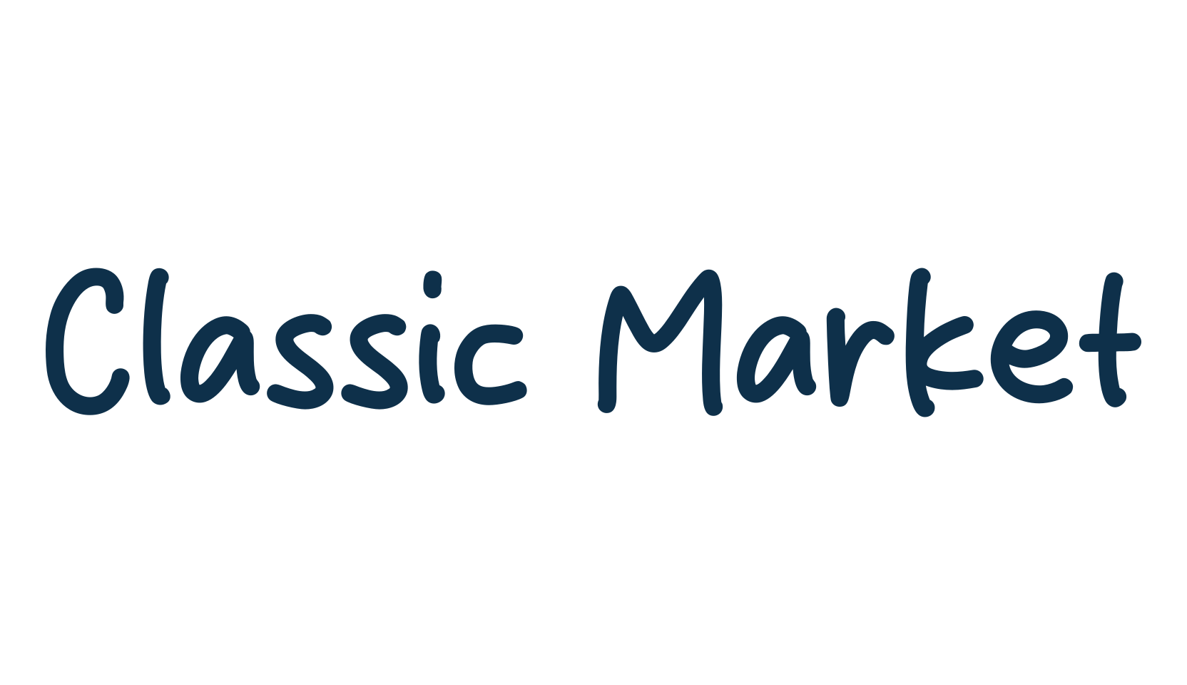 Classic Market, script handwritten fancy decorative calligraphy font preview