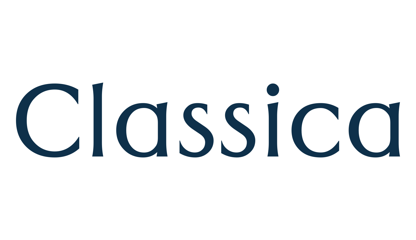 Classica (classica-3), basic serif font preview