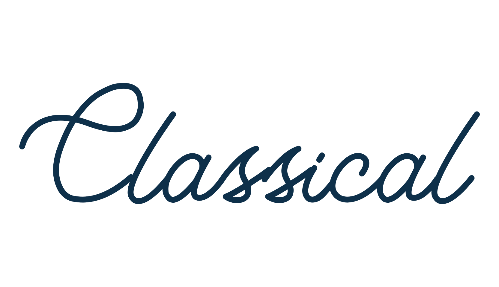 Classical, fancy various decorative script calligraphy font preview
