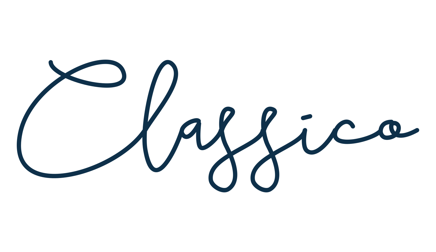 Classico, script handwritten fancy decorative calligraphy font preview