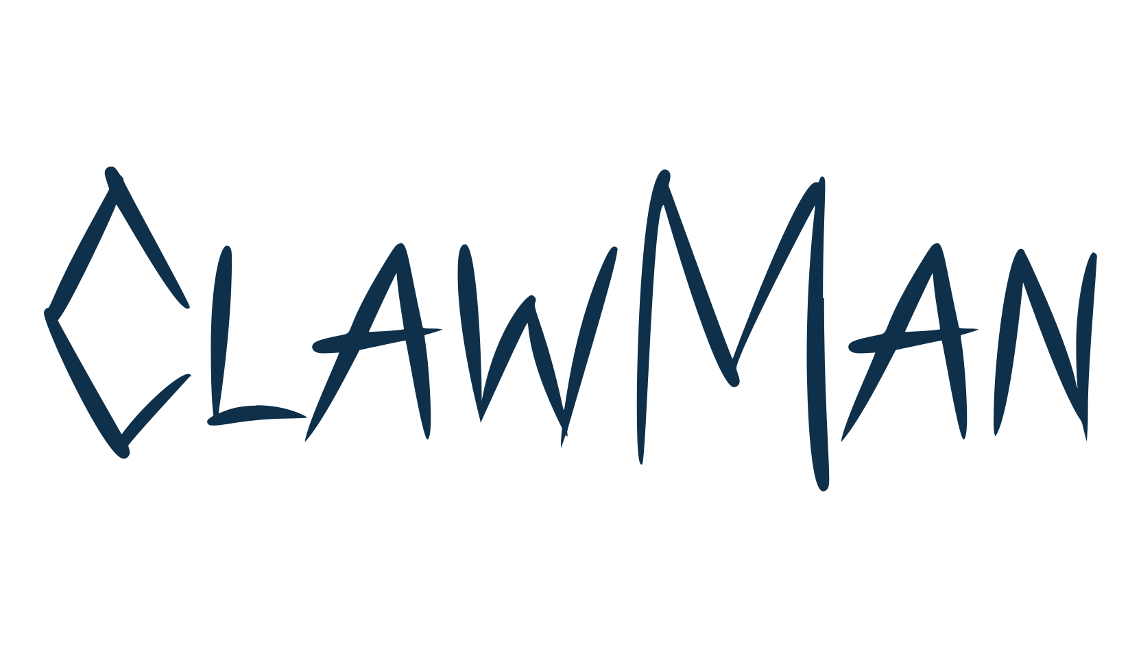ClawMan, fancy decorative font preview