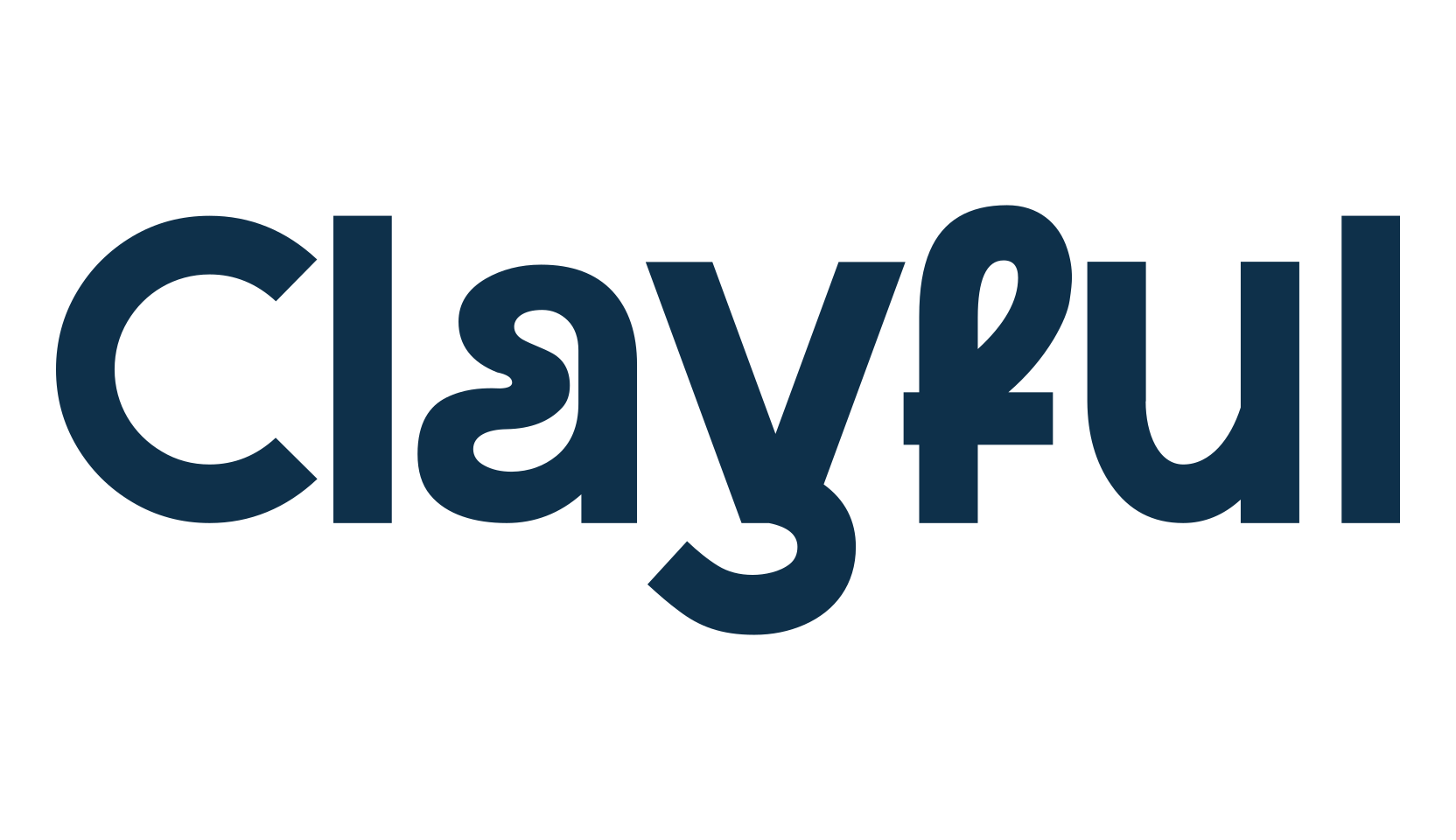 Clayful, fancy various decorative font preview