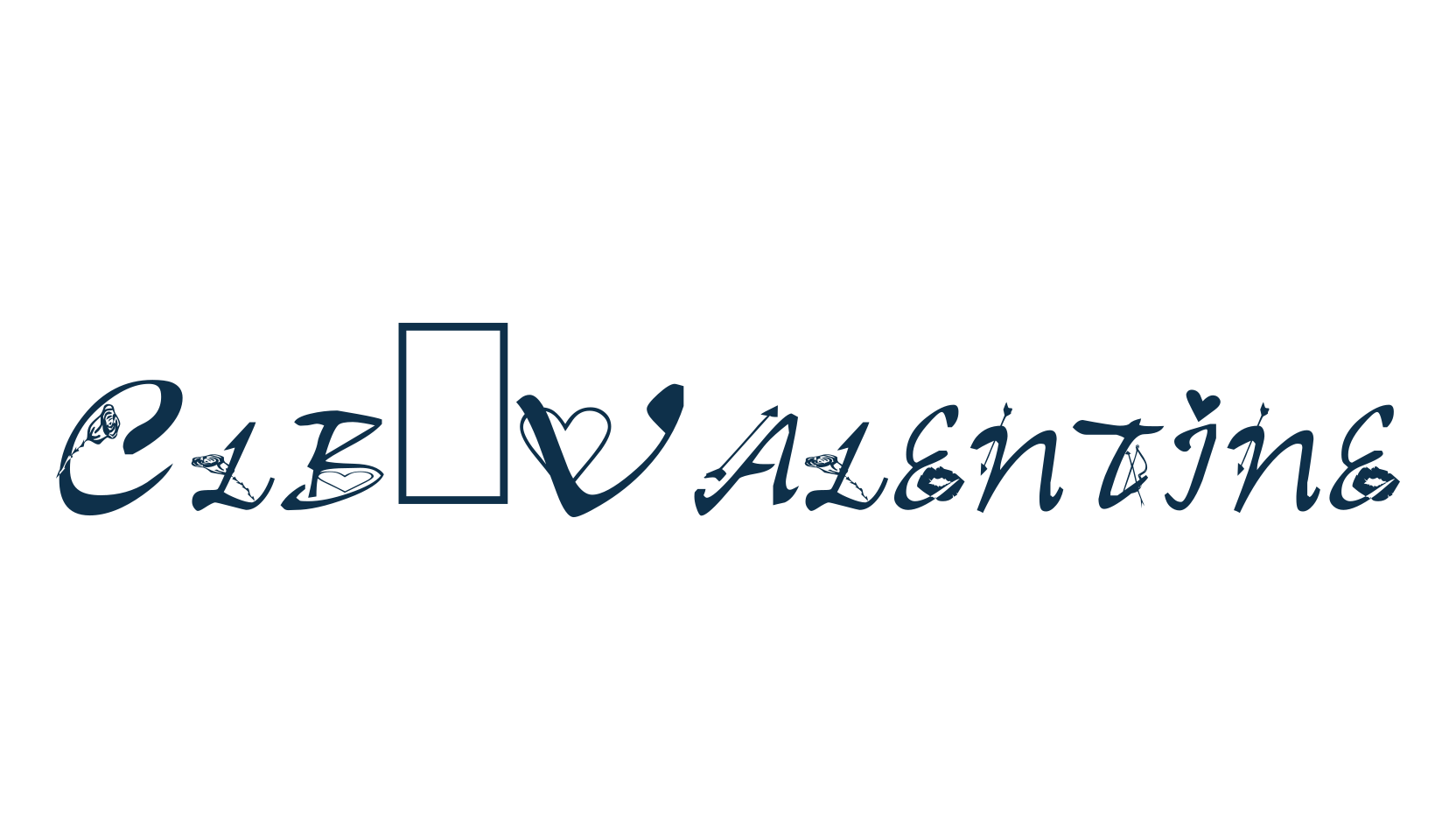 Clb:Valentine, display market font preview