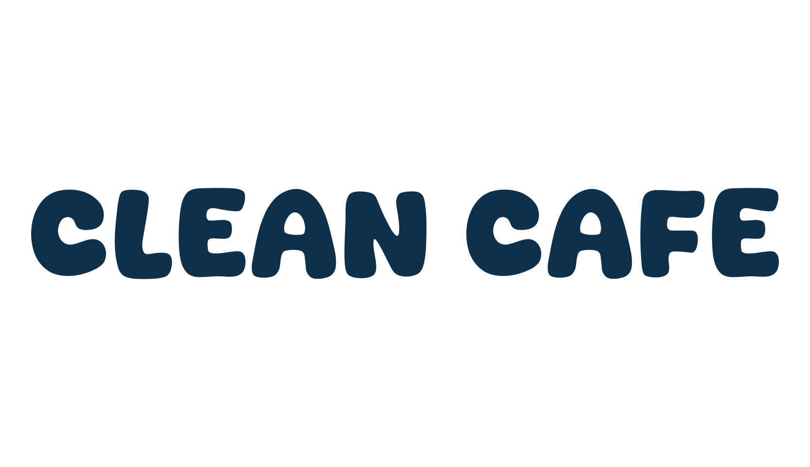 Clean Cafe, fancy cartoon decorative font preview
