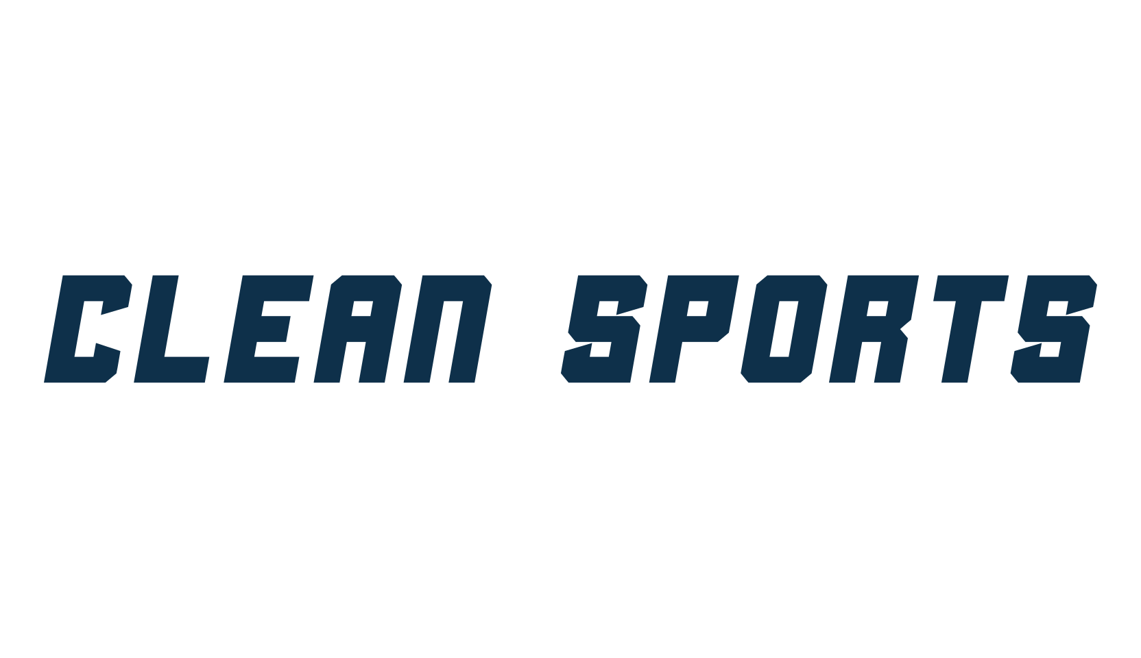 Clean Sports, fancy various techno sci-fi font preview
