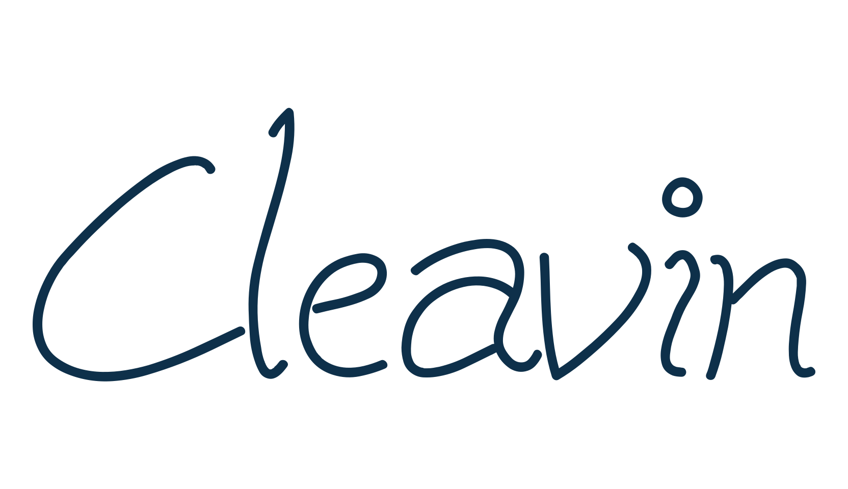 Cleavin, script handwritten fancy decorative calligraphy font preview