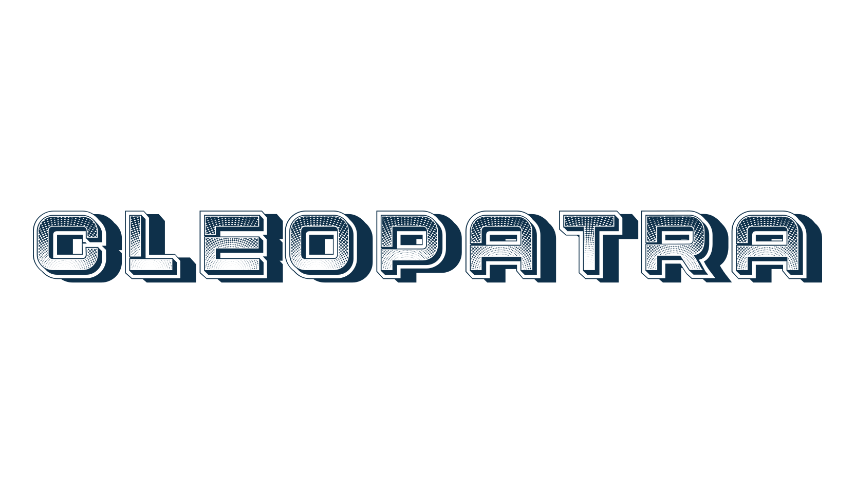 Cleopatra (cleopatra-3), fancy various decorative font preview