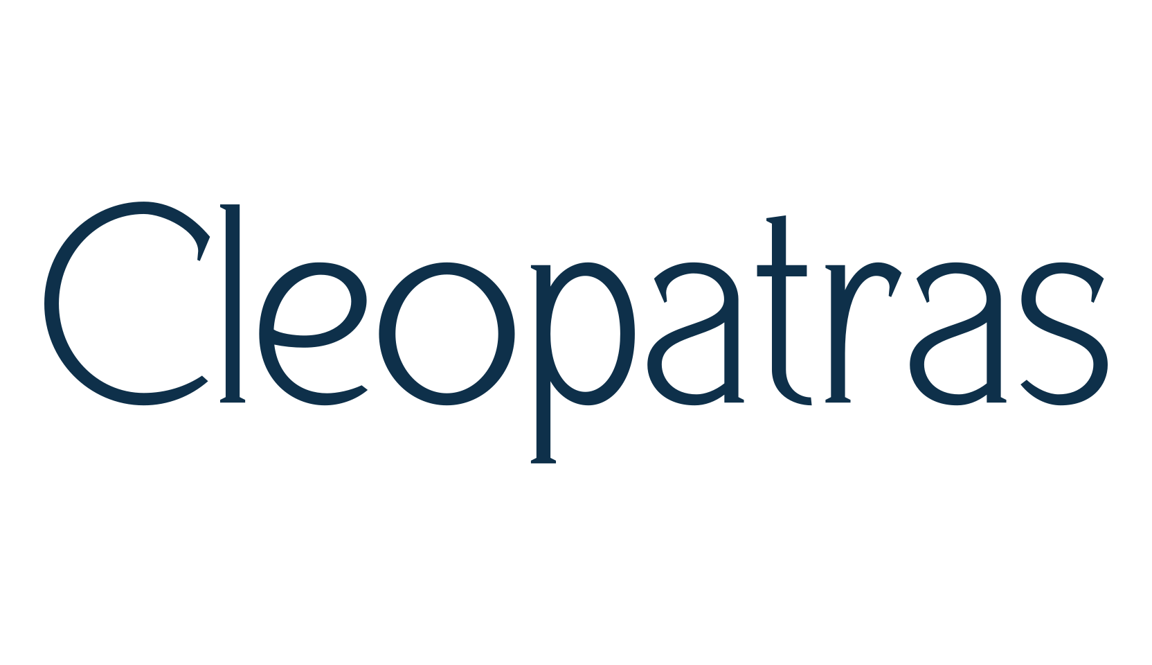 Cleopatras, basic serif font preview