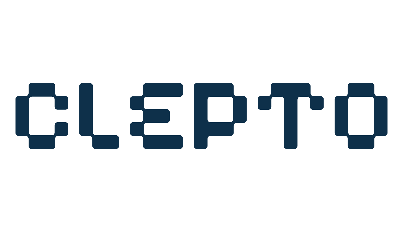 Clepto, techno sci-fi font preview