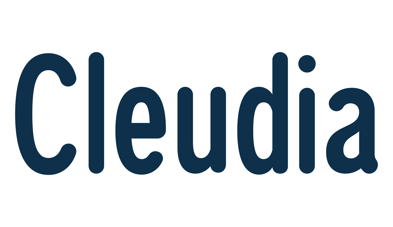Cleudia, basic sans serif font preview