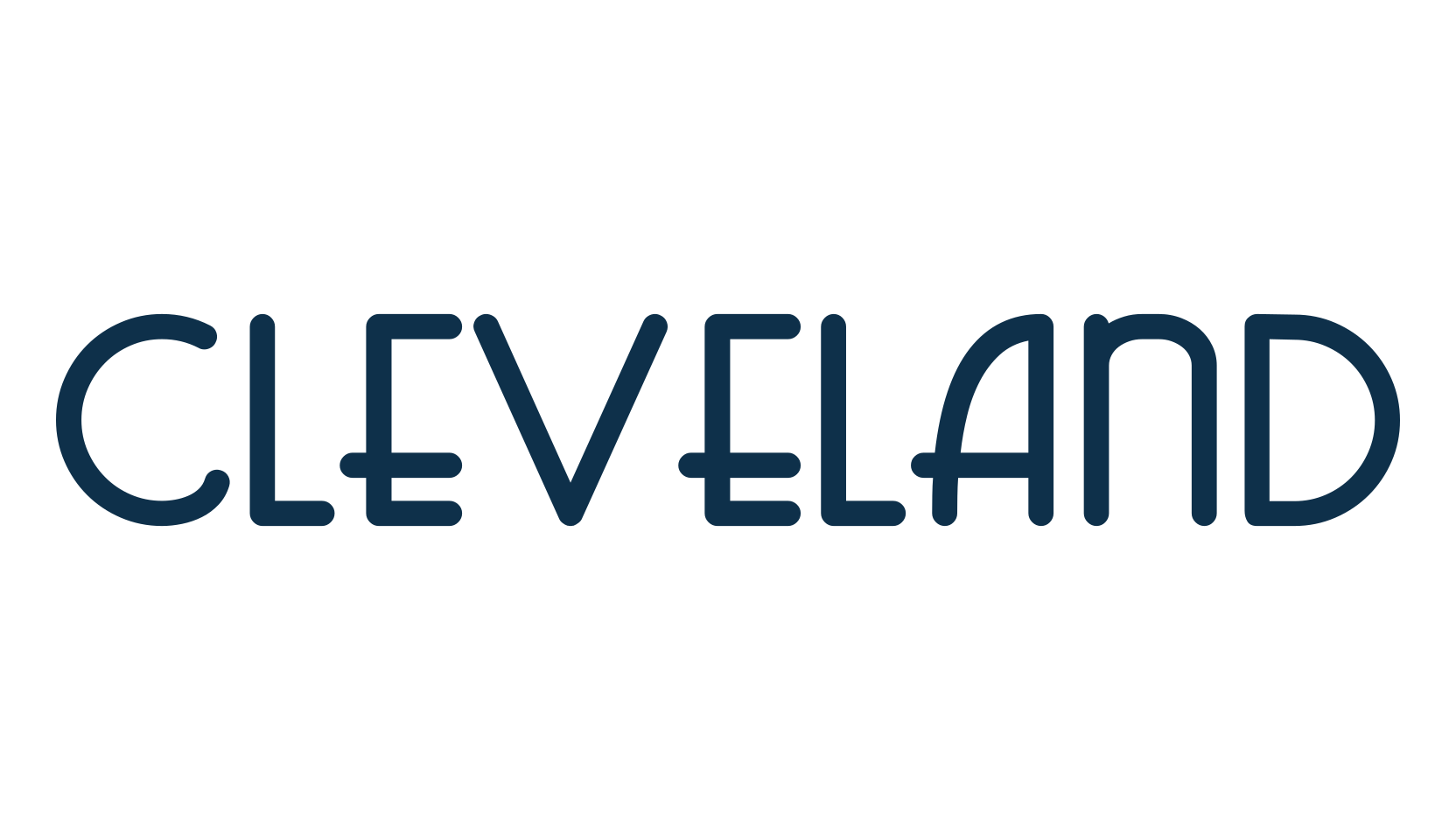 Cleveland, retro font preview