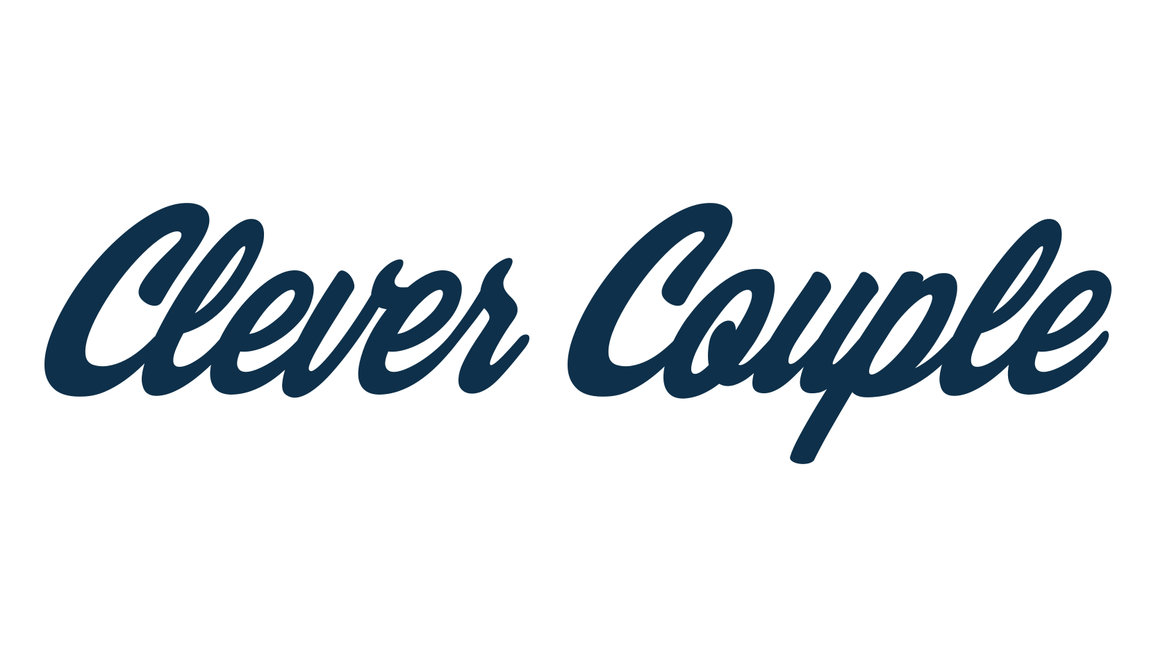 Clever Couple, fancy various decorative script calligraphy font preview