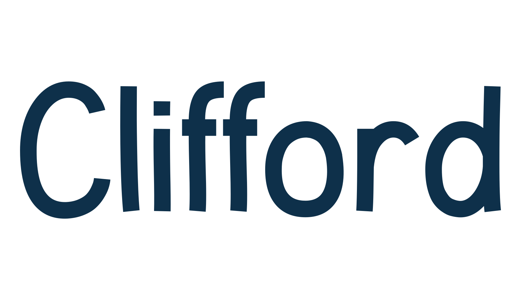 Clifford, various font preview