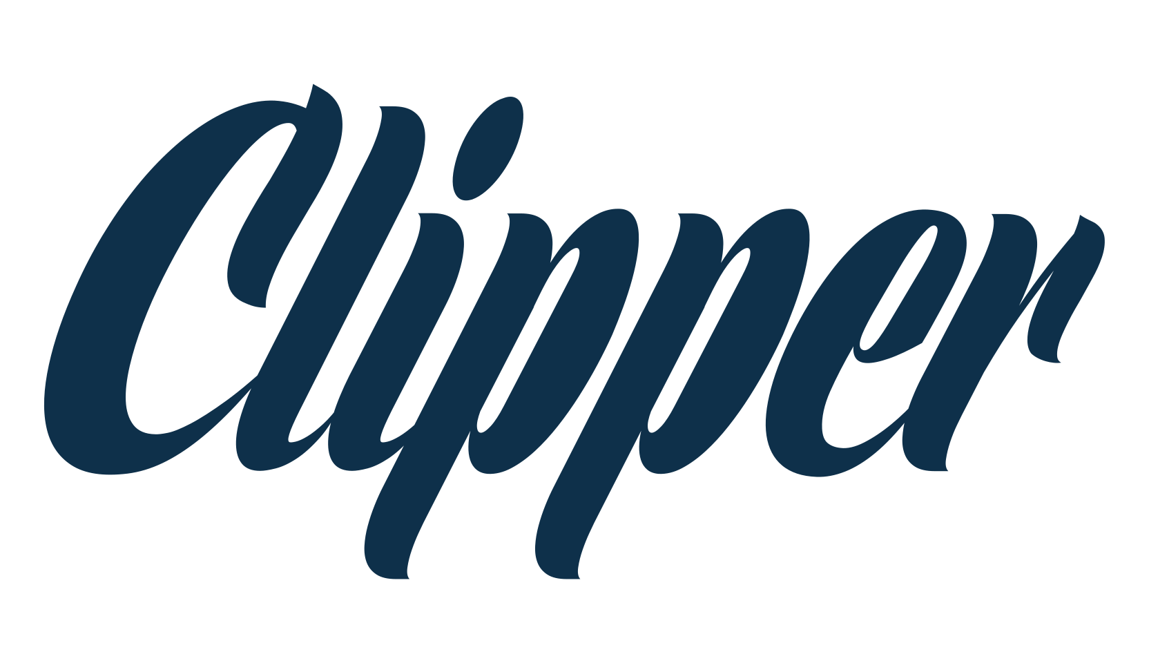 Clipper, fancy various decorative script calligraphy font preview