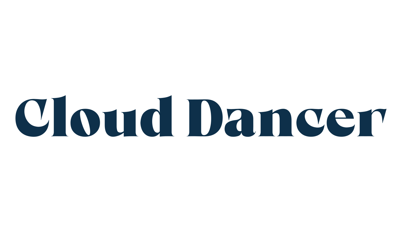 Cloud Dancer, basic serif font preview