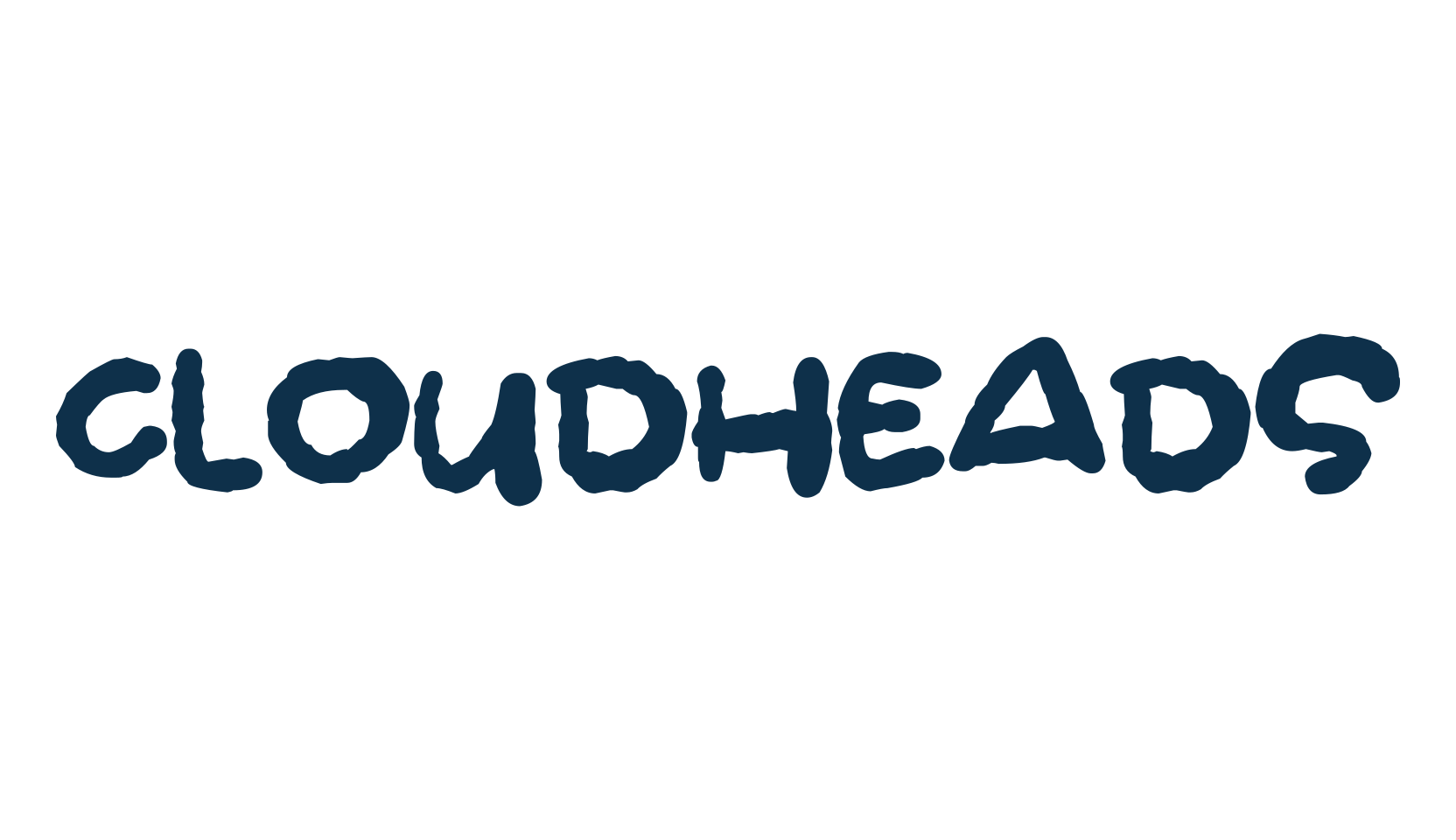 Cloudheads, script handwritten fancy decorative calligraphy font preview