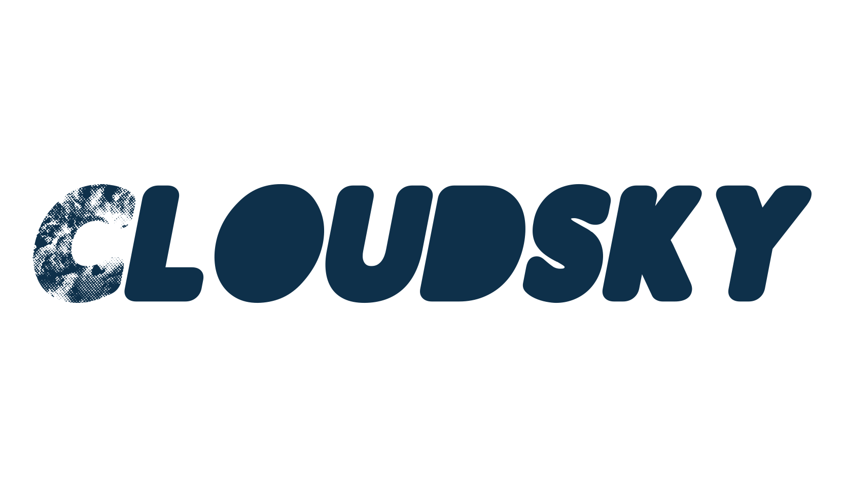 Cloudsky, fancy decorative font preview
