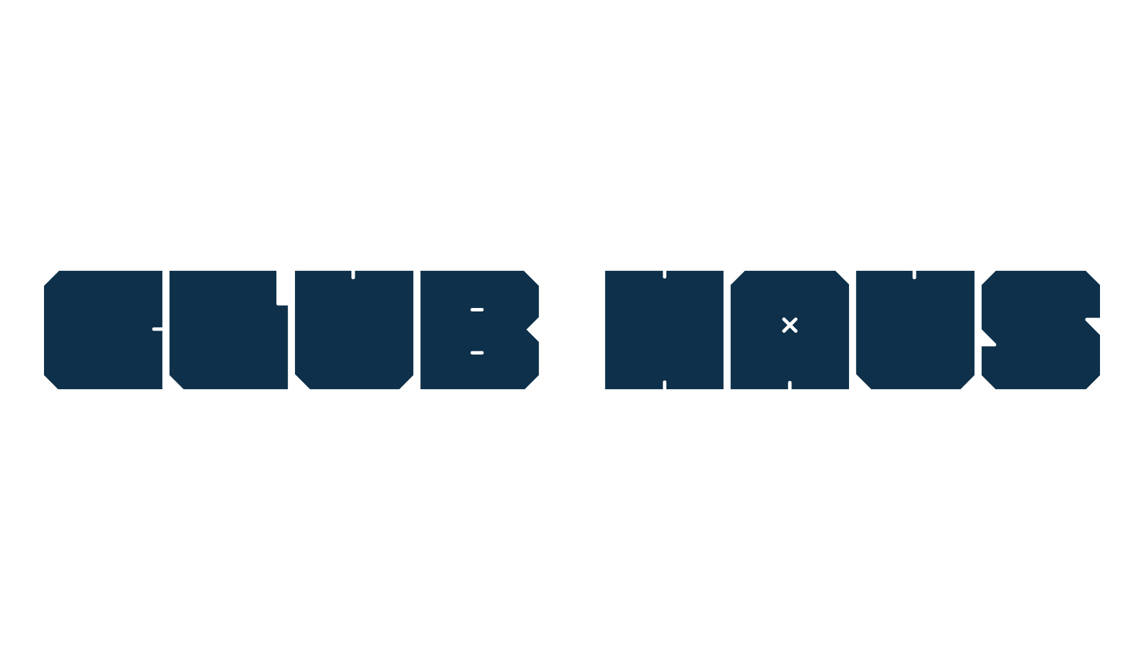 Club Haus, fancy various techno sci-fi font preview