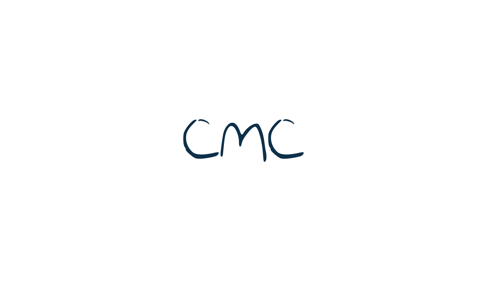 CMC, script handwritten fancy decorative calligraphy font preview