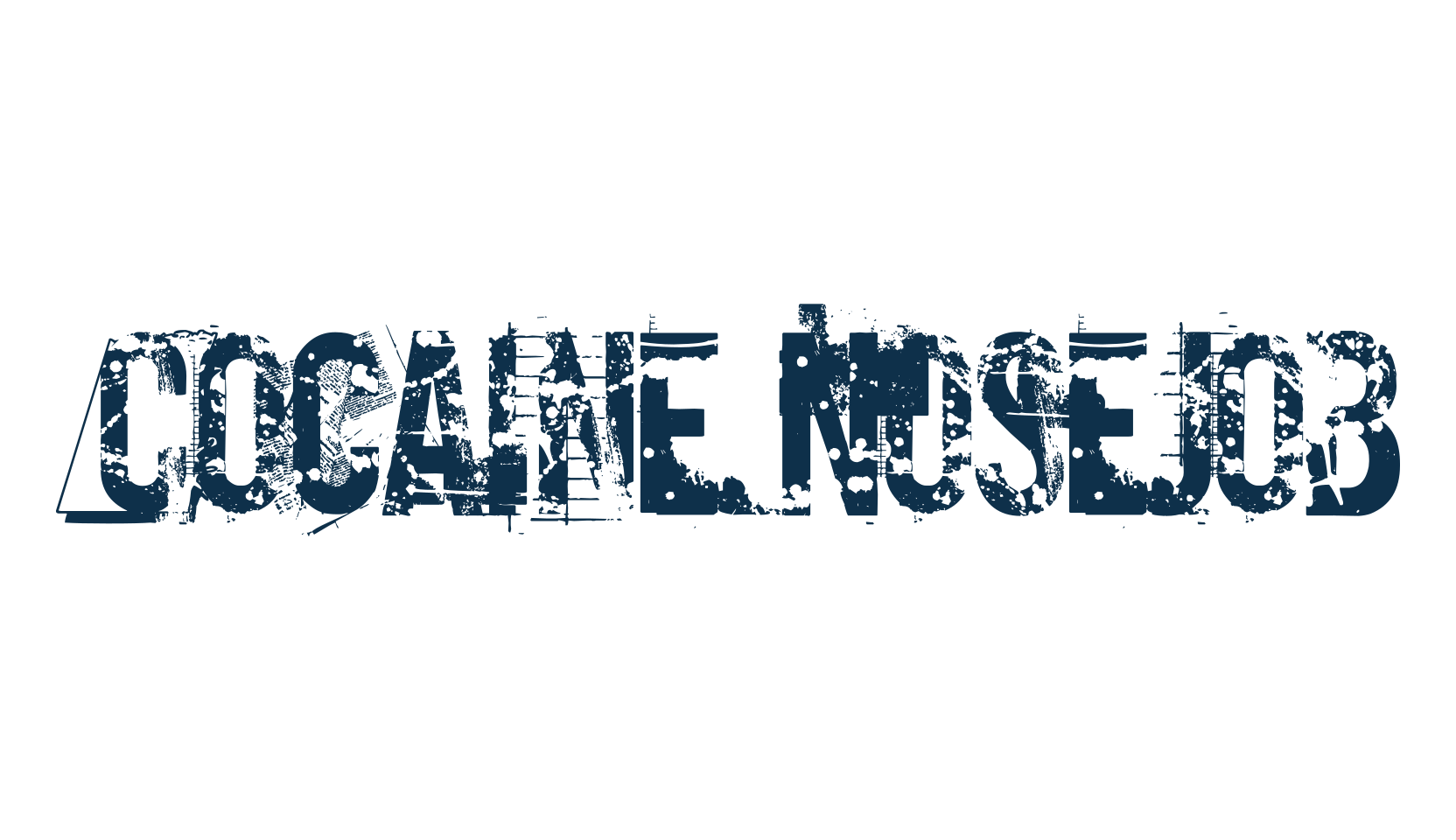 Cocaine Nosejob, fancy destroy decorative font preview
