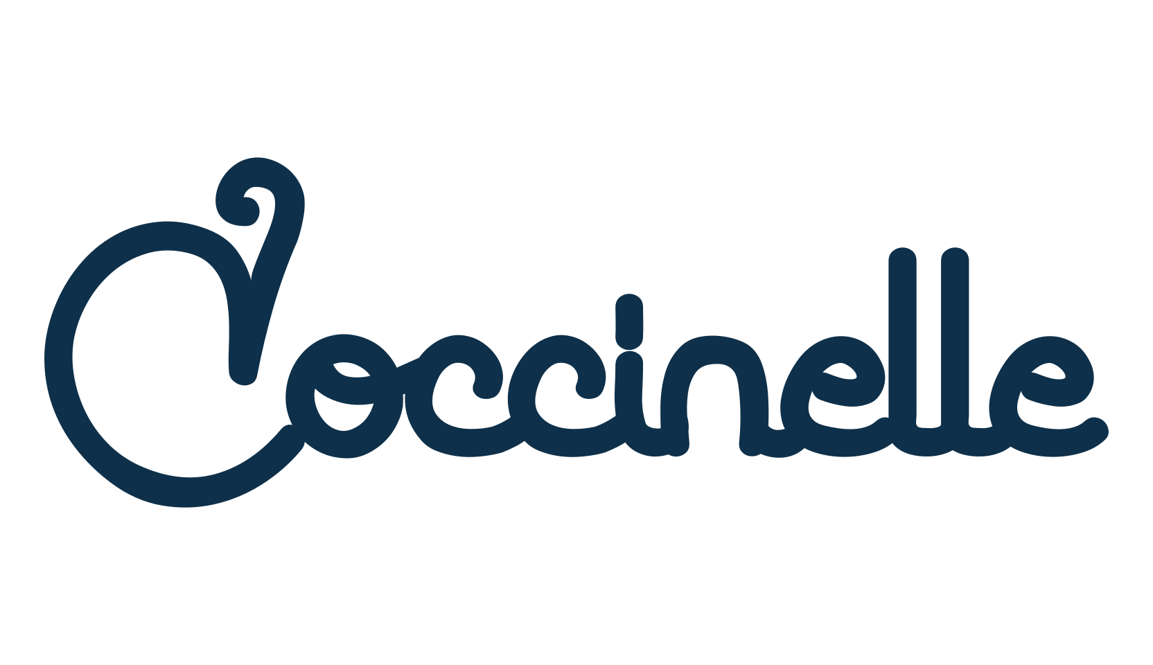 Coccinelle, fancy various decorative script calligraphy font preview