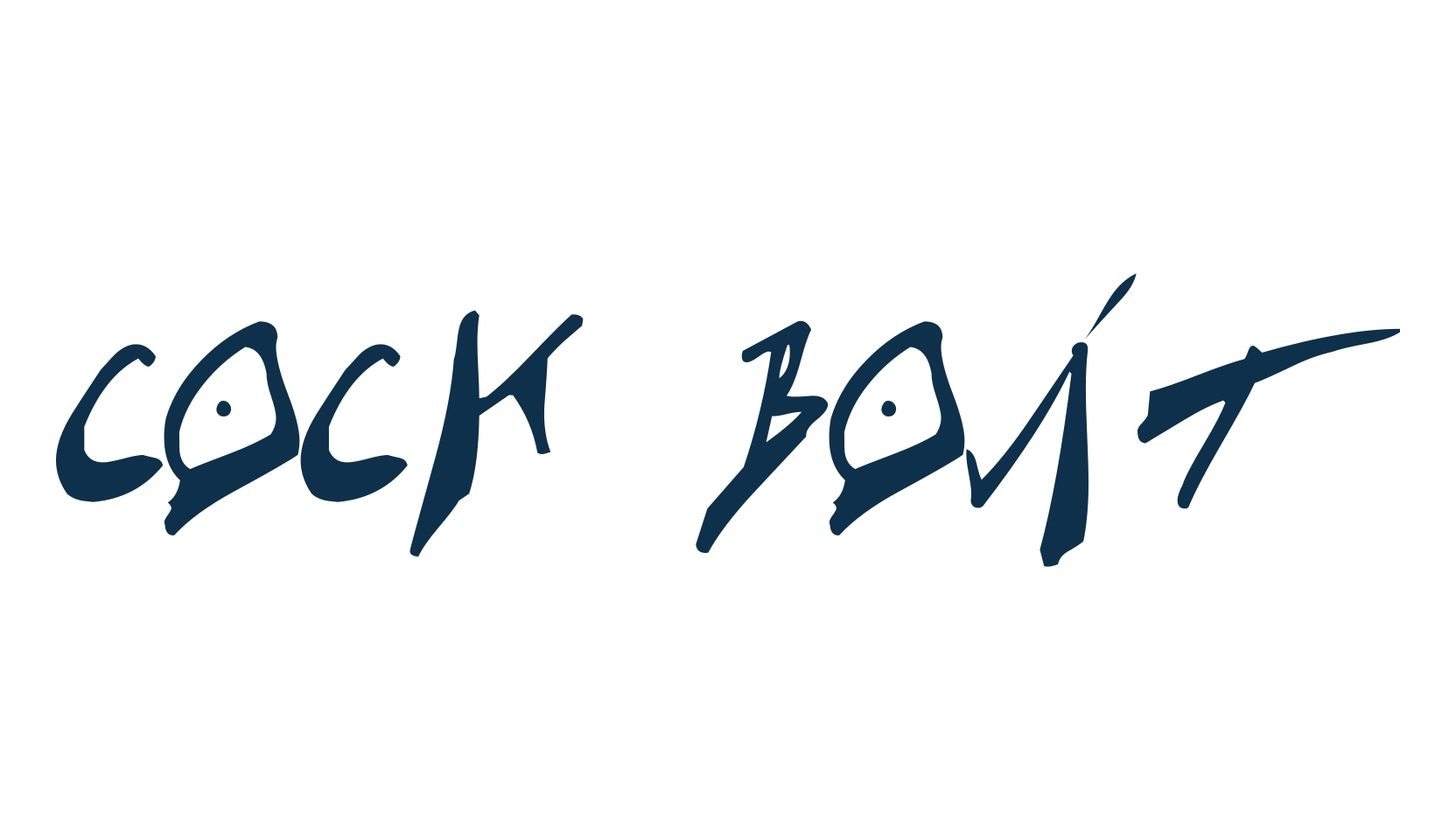 Cock Boat, fancy various decorative script calligraphy font preview