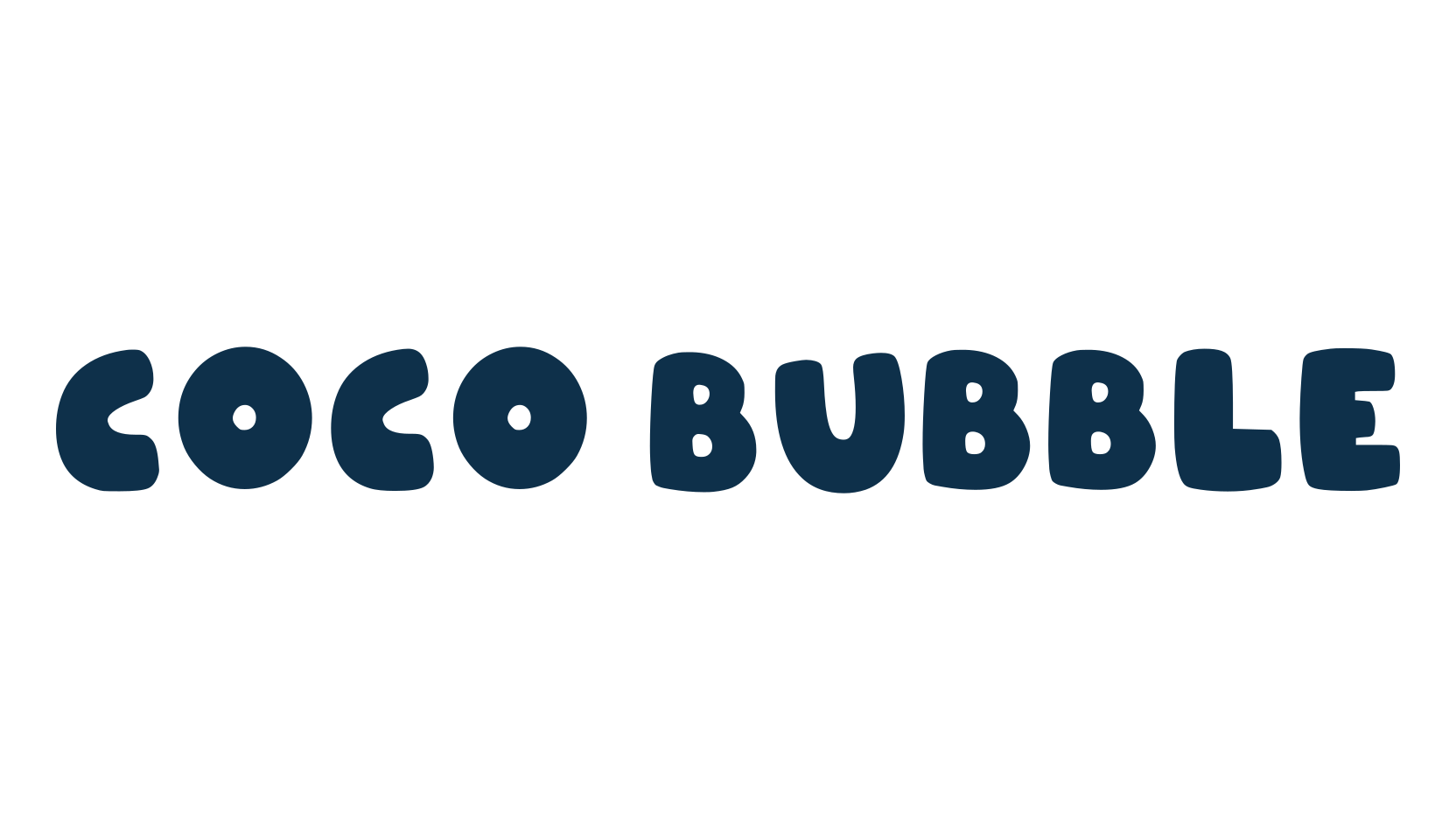 Coco Bubble, fancy cartoon decorative font preview