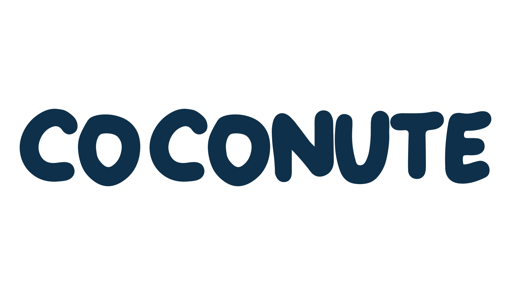 Coconute, fancy cartoon decorative font preview