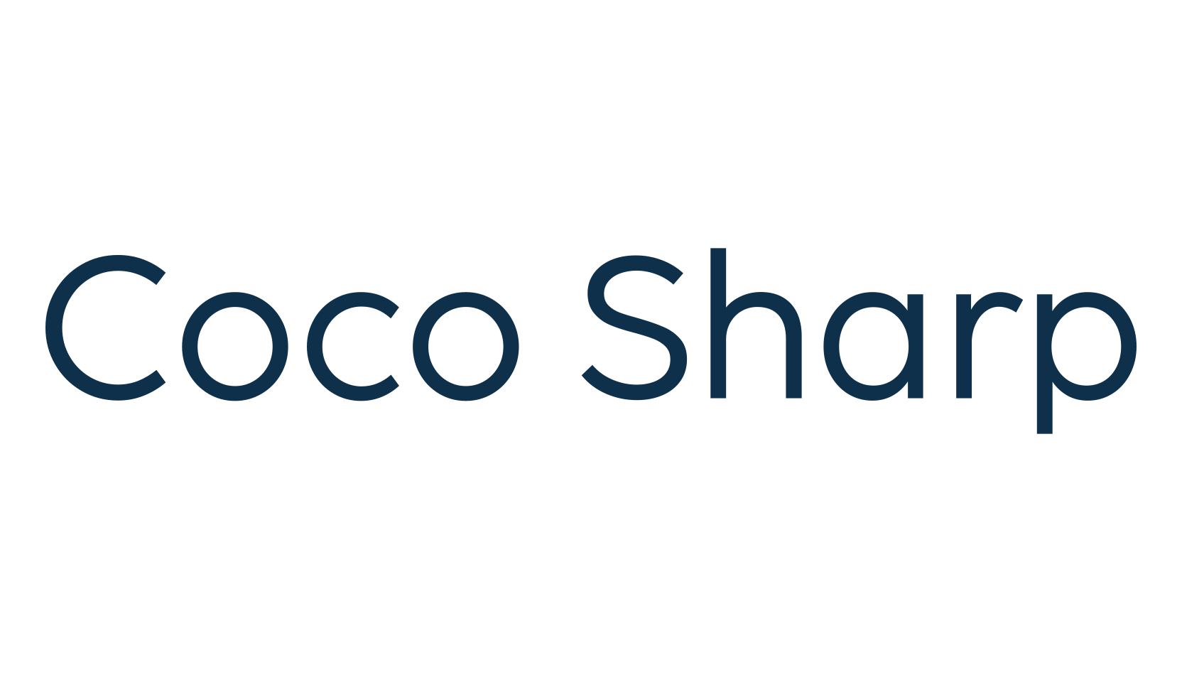 Coco Sharp, sans serif font preview