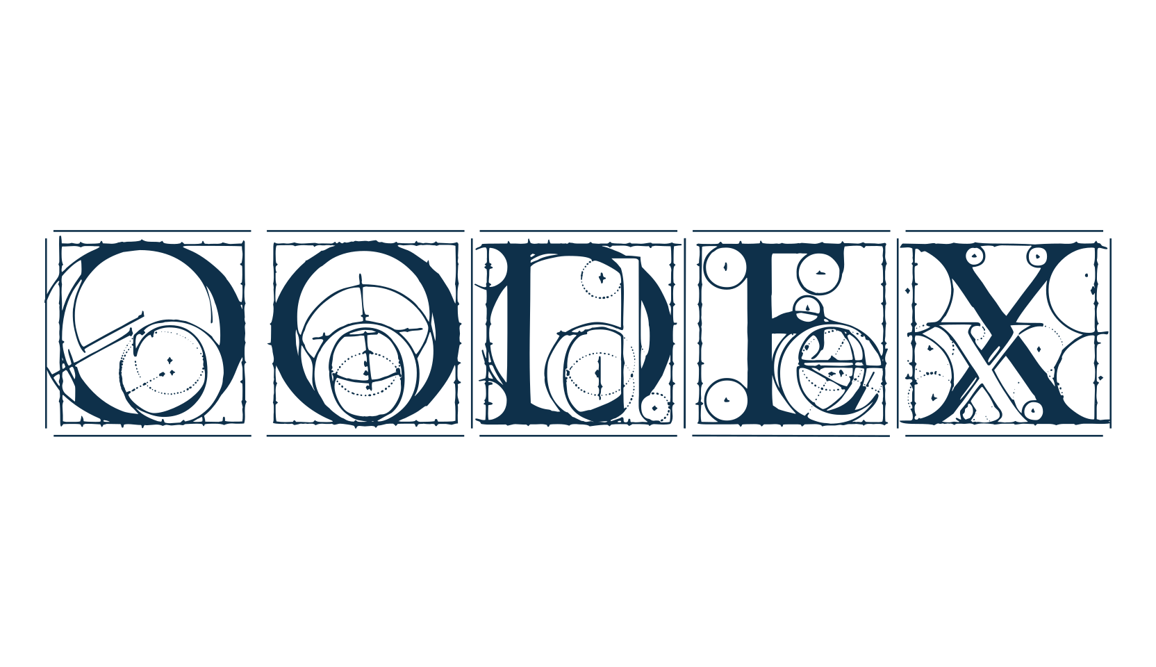 Codex, grid font preview