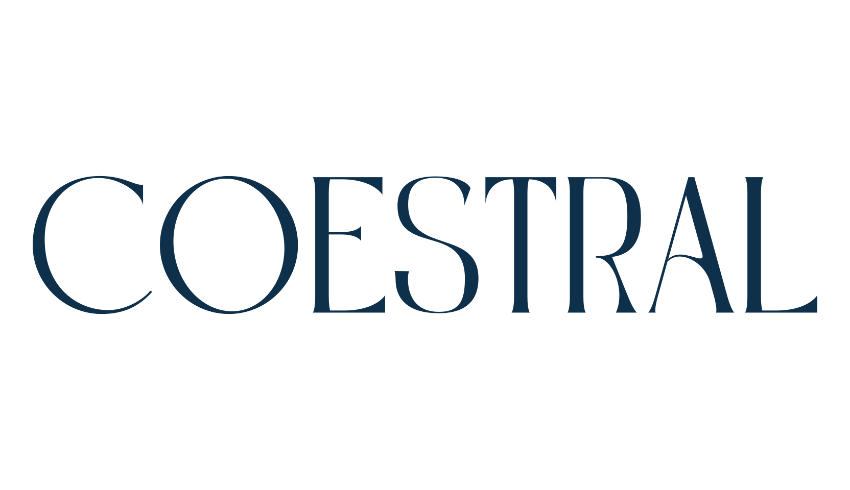 Coestral, serif font preview