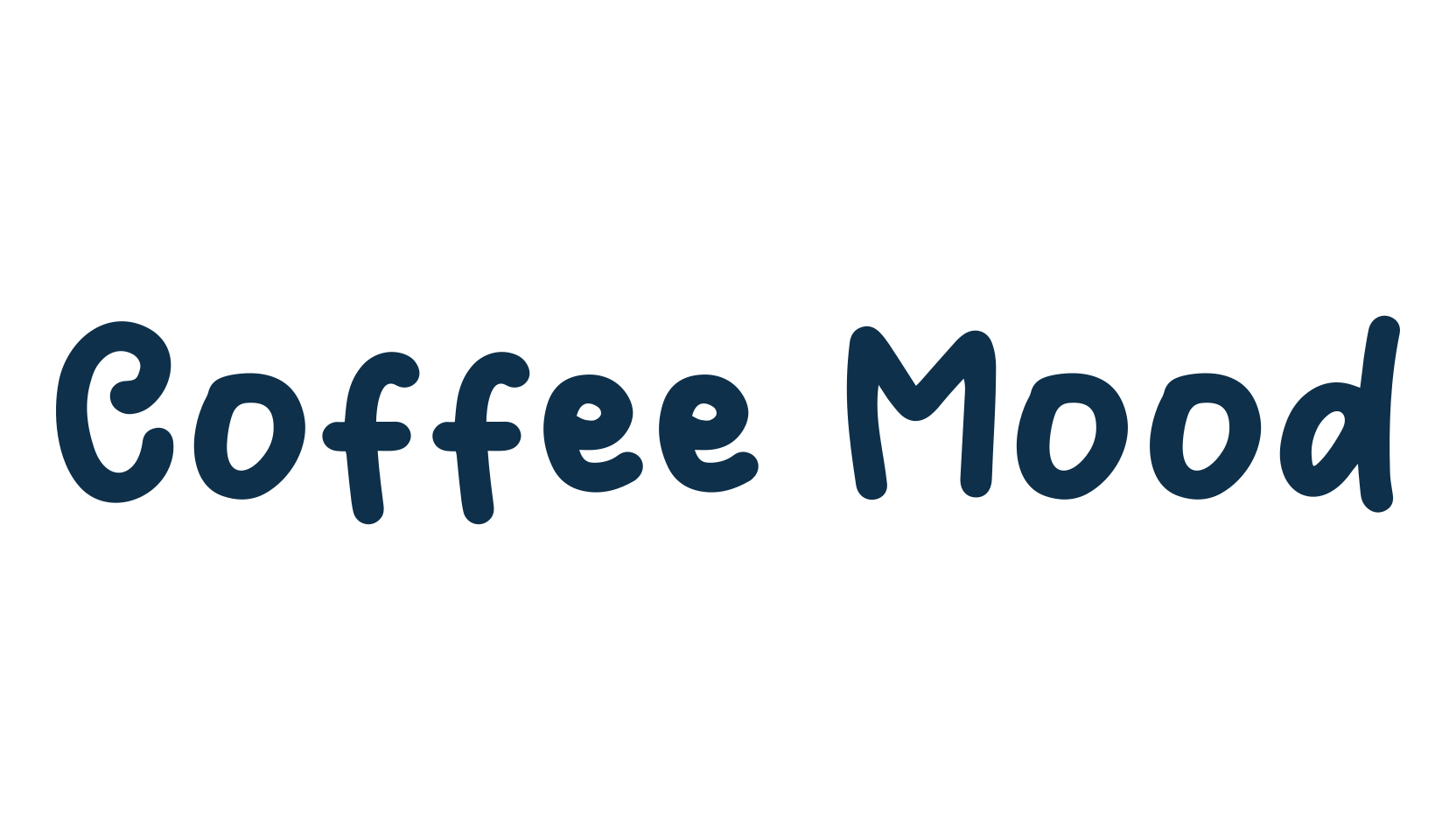 Coffee Mood, handwriting font preview