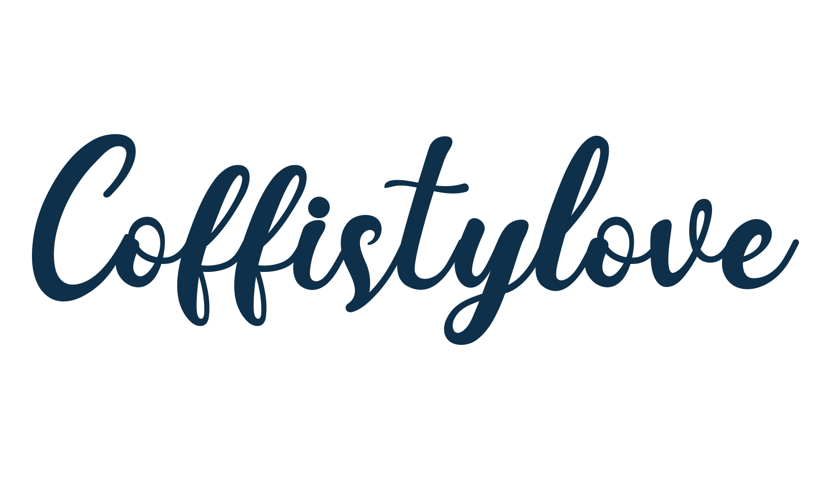 Coffistylove, script calligraphy fancy decorative font preview