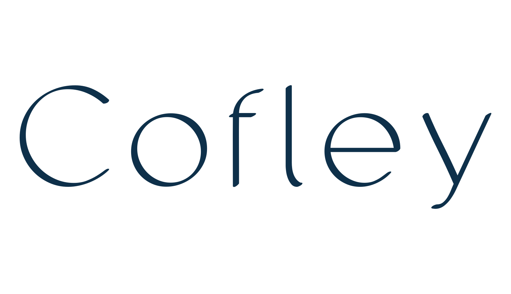 Cofley, basic sans serif font preview