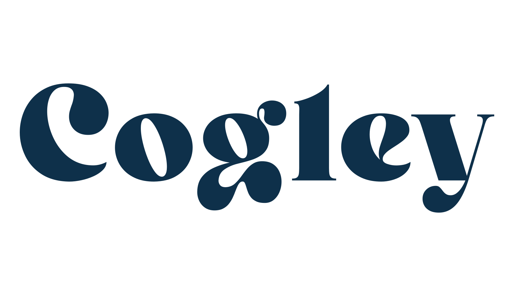 Cogley, basic serif font preview