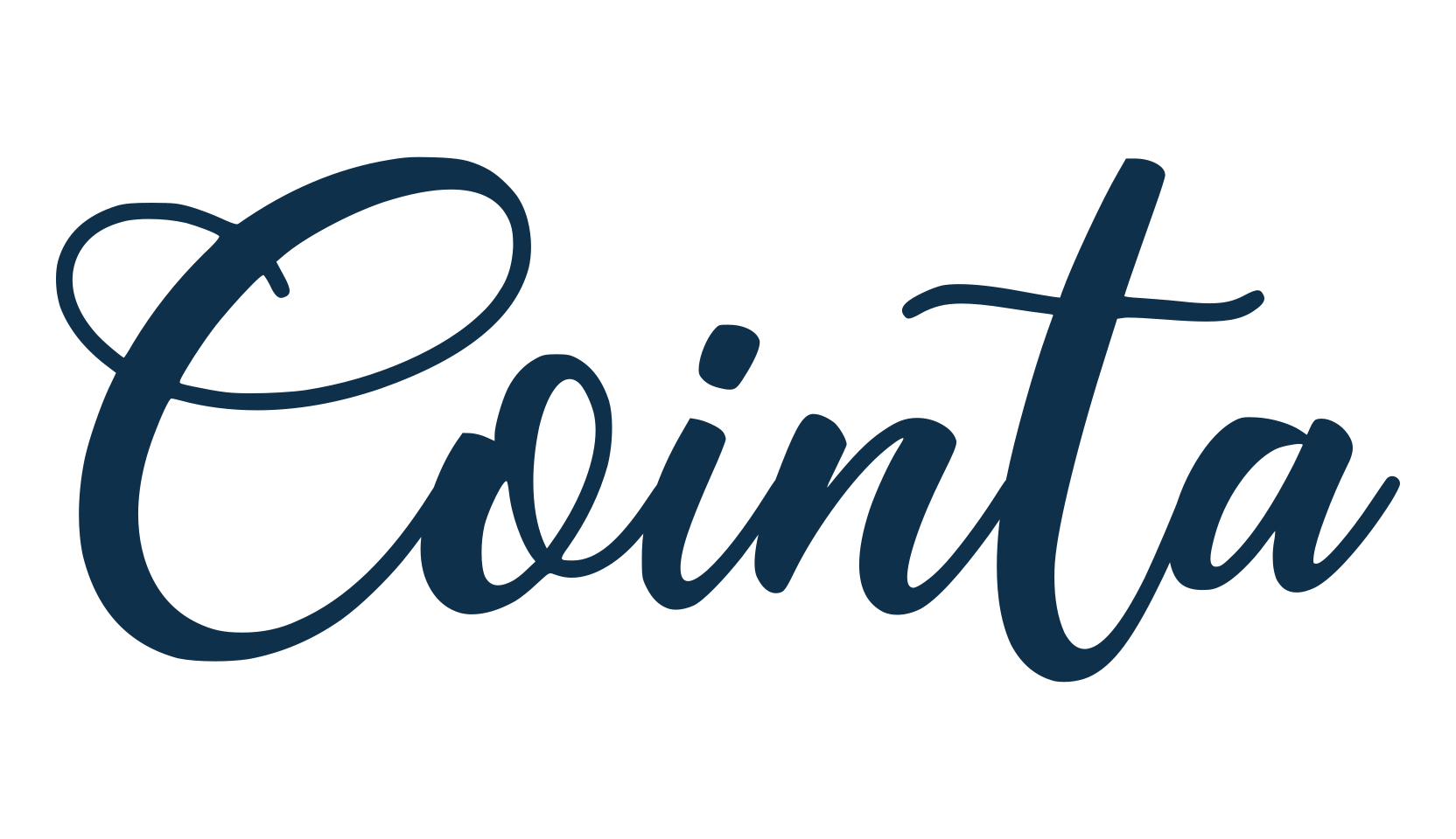 Cointa, script calligraphy fancy decorative font preview
