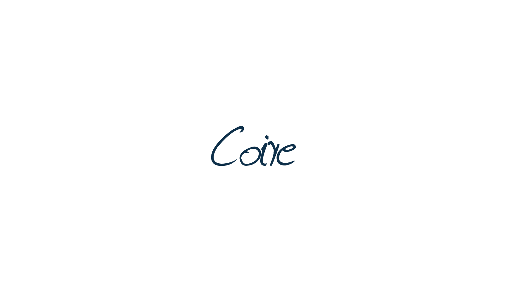 Coire, handwriting font preview