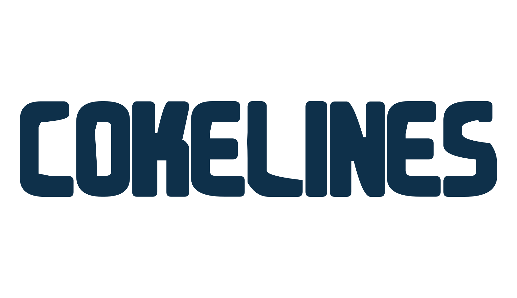 Cokelines, fancy cartoon decorative font preview
