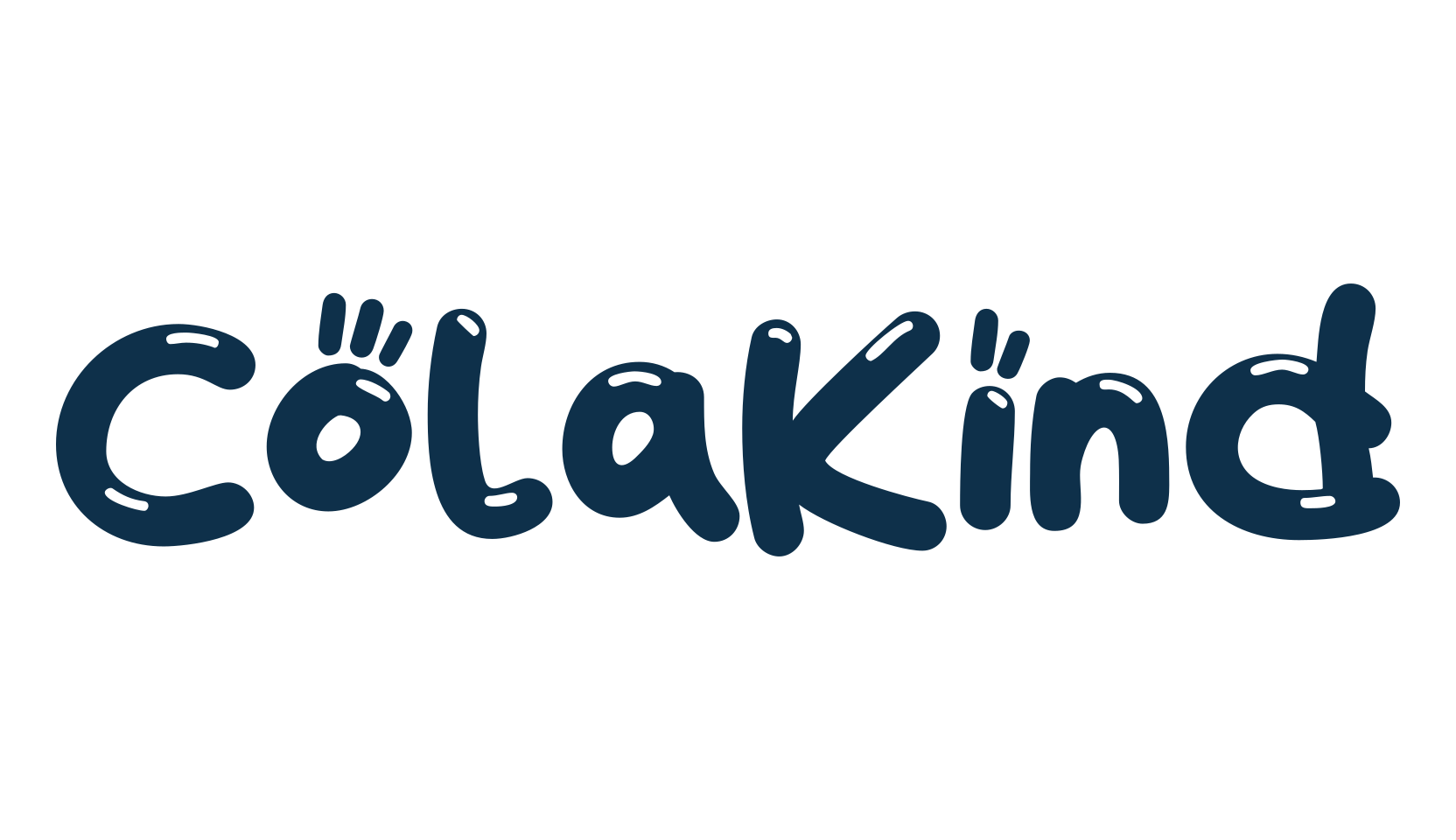 ColaKind, fancy cartoon decorative font preview
