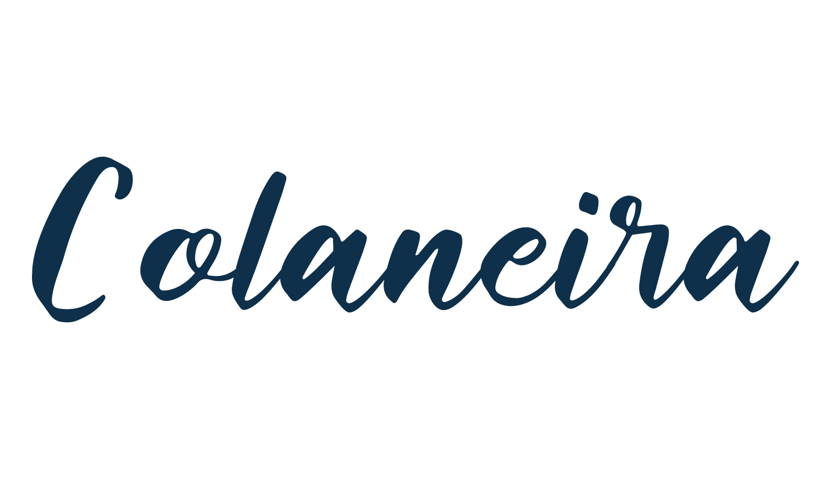 Colaneira, fancy decorative font preview