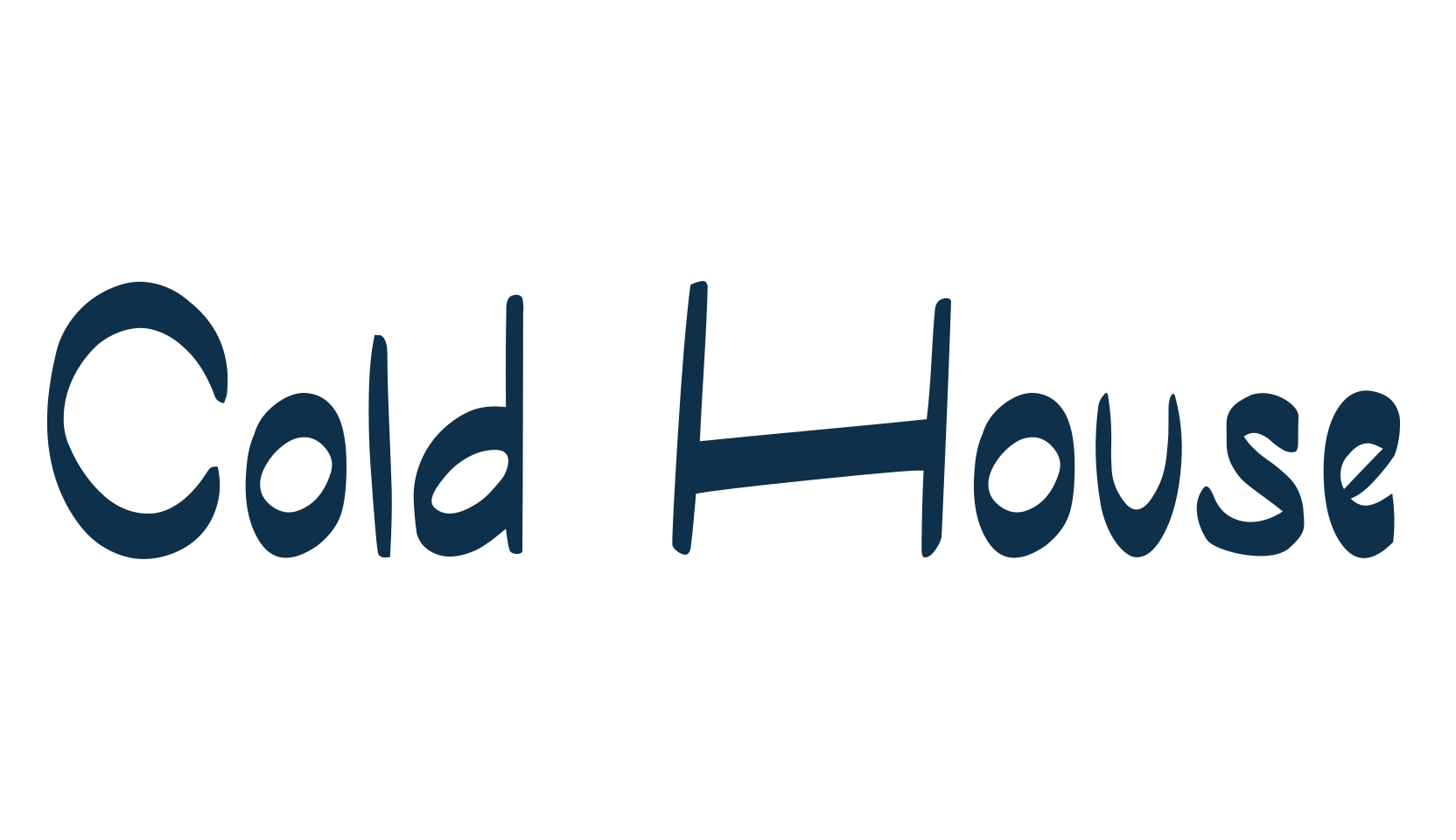 Cold House, various font preview