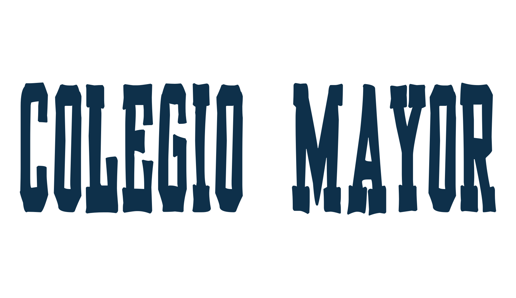 Colegio Mayor, fancy old school decorative font preview