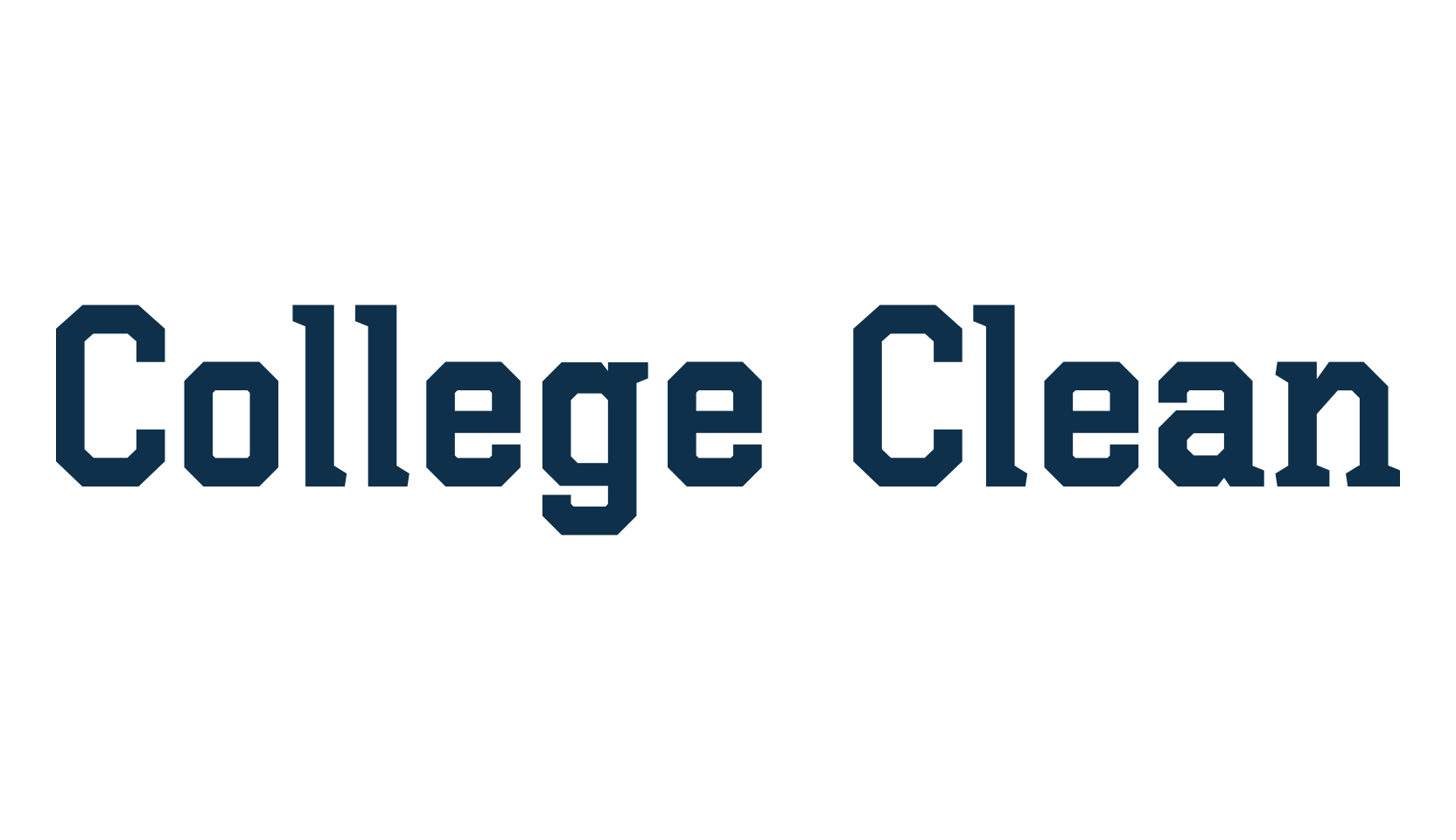 College Clean, fancy old school decorative font preview