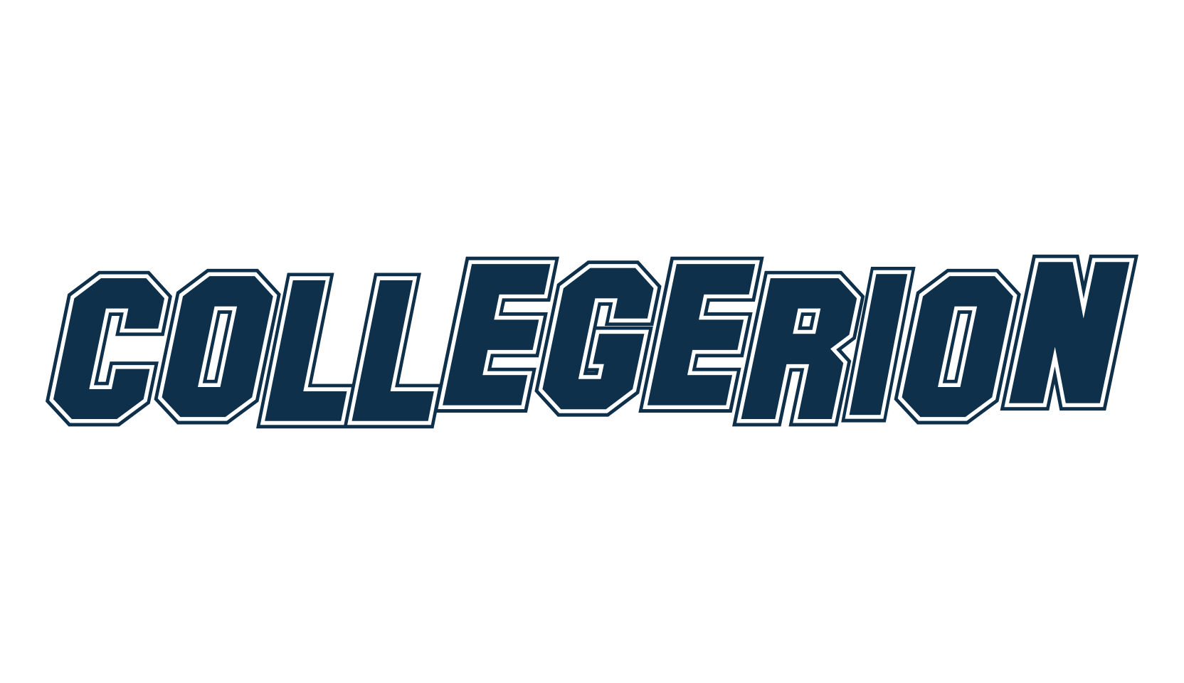Collegerion, old school font preview