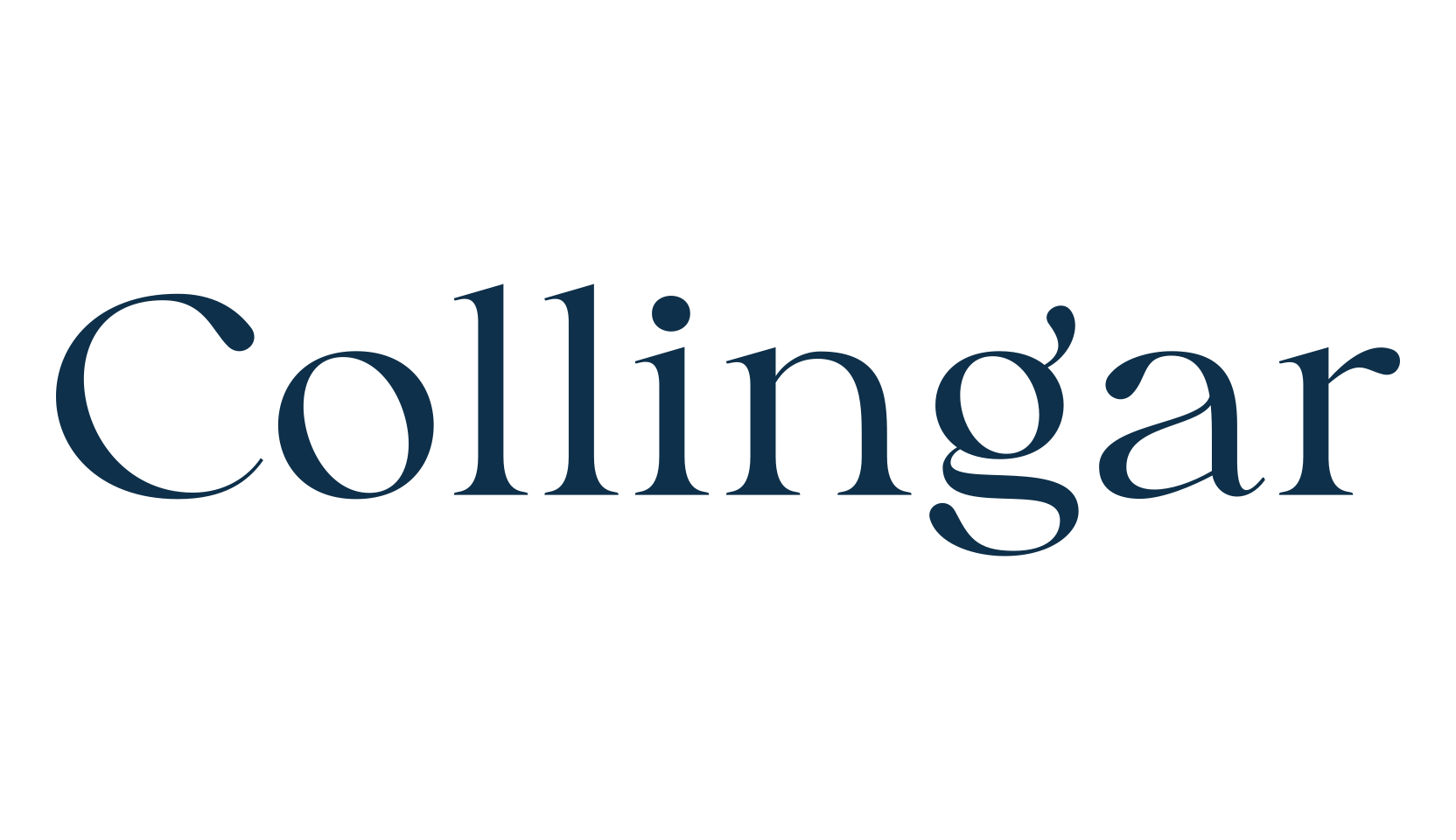Collingar, serif font preview