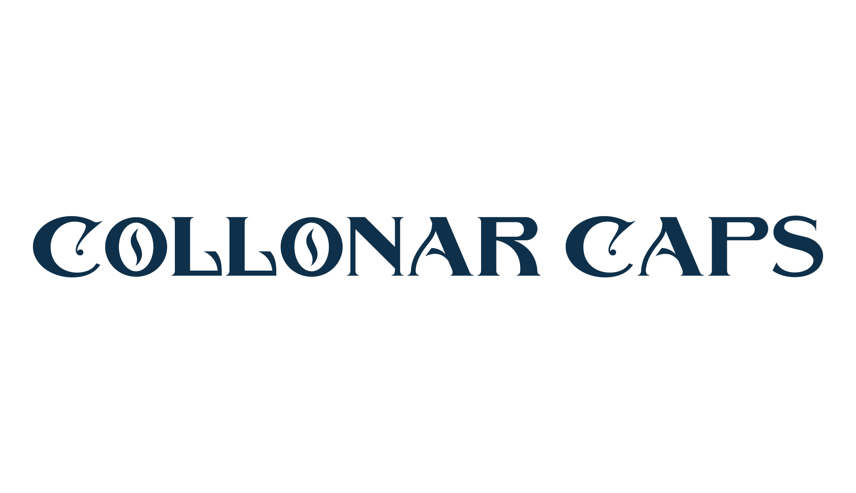 Collonar Caps, retro font preview