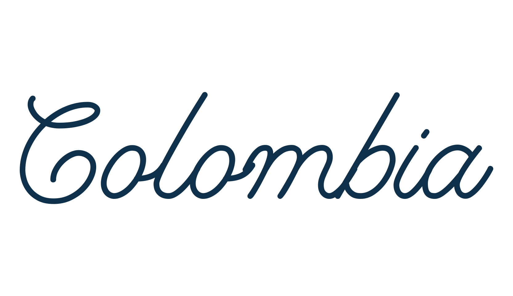 Colombia (colombia-2), fancy various decorative script calligraphy font preview